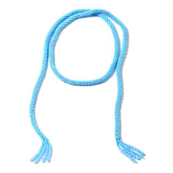 Turquoise Blue Beaded Scarf...